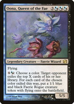 Oona, Queen of the Fae card from Modern Masters