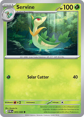Servine card from ME03: Perfect Order