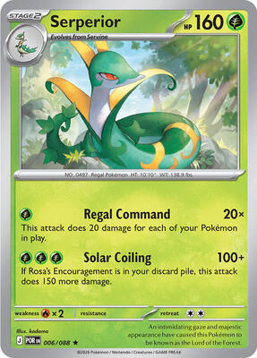 Serperior card from ME03: Perfect Order