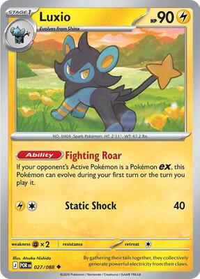 Luxio card from ME03: Perfect Order