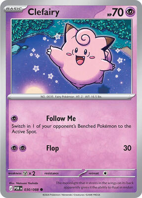 Clefairy - 030/088 card from ME03: Perfect Order