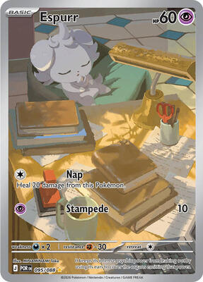 Espurr - 095/088 card from ME03: Perfect Order