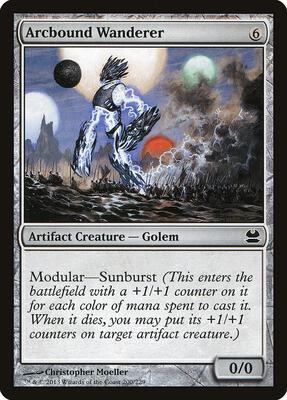 Arcbound Wanderer card from Modern Masters
