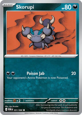 Skorupi card from ME03: Perfect Order