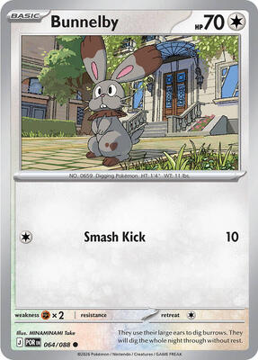 Bunnelby card from ME03: Perfect Order