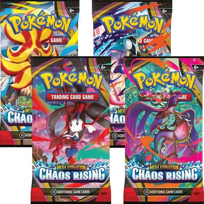 Chaos Rising Booster Pack Art Bundle [Set of 4] card from ME04: Chaos Rising