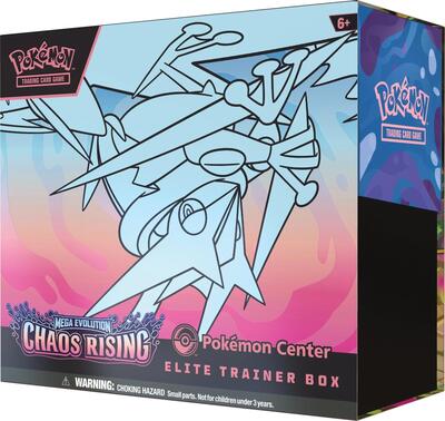 Chaos Rising Pokemon Center Elite Trainer Box card from ME04: Chaos Rising