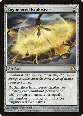 Engineered Explosives card from Modern Masters