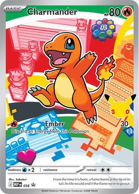 Charmander - 038 card from ME: Mega Evolution Promo