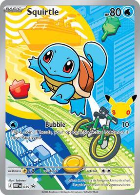 Squirtle - 039 card from ME: Mega Evolution Promo
