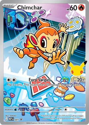 Chimchar - 041 card from ME: Mega Evolution Promo