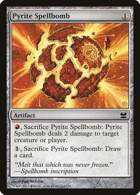 Pyrite Spellbomb card from Modern Masters