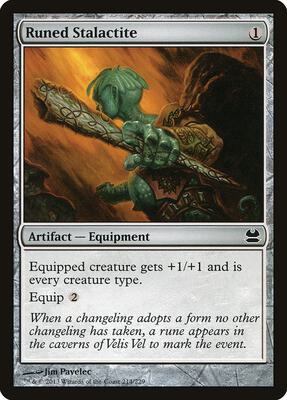 Runed Stalactite card from Modern Masters