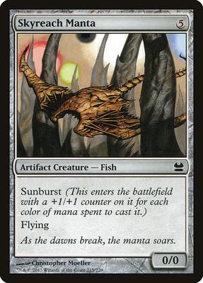 Skyreach Manta card from Modern Masters
