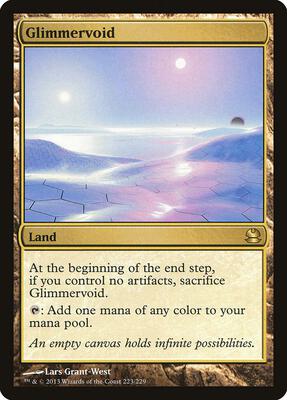 Glimmervoid card from Modern Masters