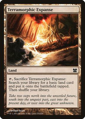 Terramorphic Expanse card from Modern Masters