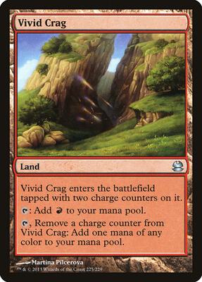 Vivid Crag card from Modern Masters