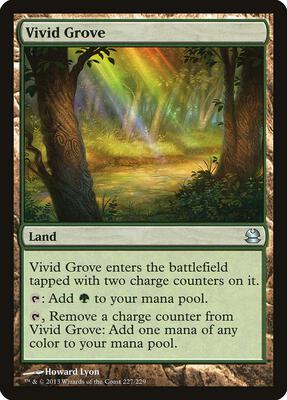 Vivid Grove card from Modern Masters
