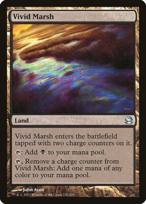 Vivid Marsh card from Modern Masters