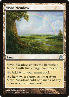 Vivid Meadow card from Modern Masters