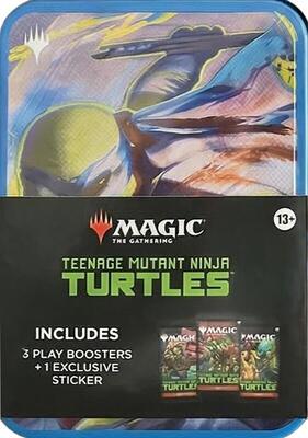 Teenage Mutant Ninja Turtles - Tin (Leonardo) card from Teenage Mutant Ninja Turtles