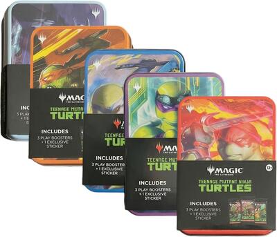 Teenage Mutant Ninja Turtles - Tin [Set of 5] card from Teenage Mutant Ninja Turtles