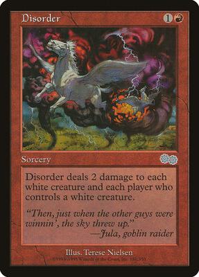 Disorder card from Urza's Saga