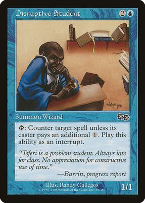 Disruptive Student card from Urza's Saga