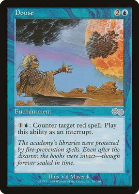 Douse card from Urza's Saga
