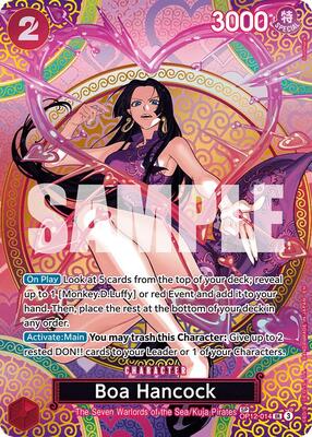 Boa Hancock (SP) card from Adventure on Kami's Island