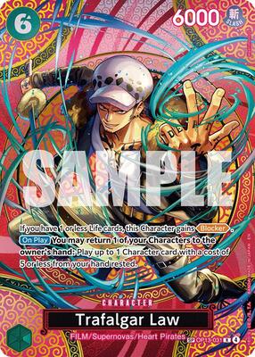 Trafalgar Law (SP) card from Adventure on Kami's Island
