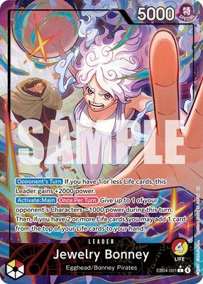 Jewelry Bonney (EB04-001) (Alternate Art) card from Adventure on Kami's Island