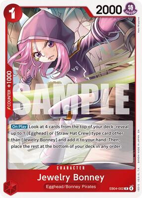 Jewelry Bonney (EB04-002) card from Adventure on Kami's Island
