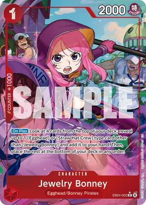 Jewelry Bonney (EB04-002) (Alternate Art) card from Adventure on Kami's Island