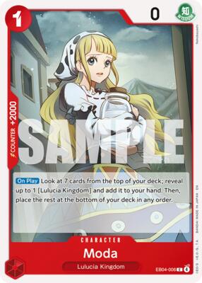 Moda card from Adventure on Kami's Island