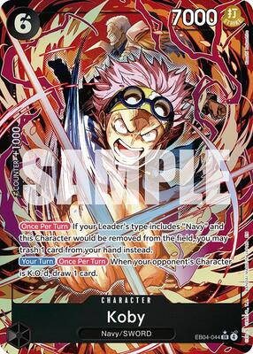 Koby (EB04-044) (Alternate Art) card from Adventure on Kami's Island