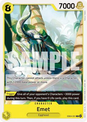 Emet card from Adventure on Kami's Island