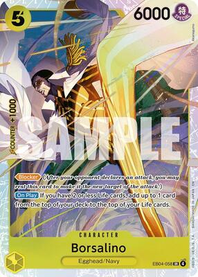 Borsalino card from Adventure on Kami's Island
