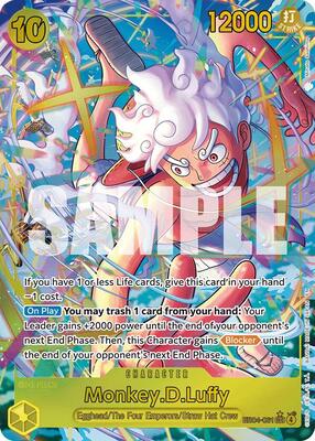 Monkey.D.Luffy (EB04-061) (Alternate Art) card from Adventure on Kami's Island