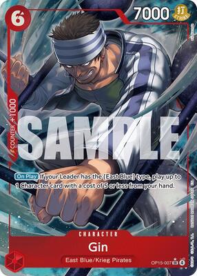 Gin (Alternate Art) card from Adventure on Kami's Island