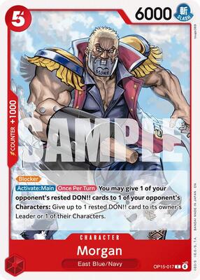 Morgan card from Adventure on Kami's Island