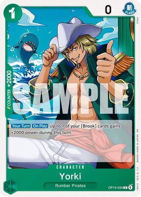 Yorki card from Adventure on Kami's Island