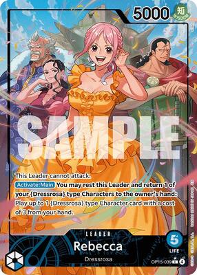 Rebecca (OP15-039) (Alternate Art) card from Adventure on Kami's Island