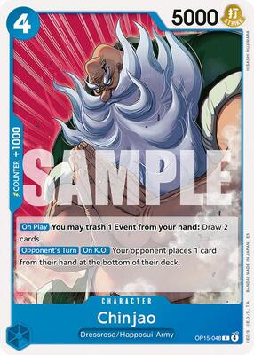 Chinjao card from Adventure on Kami's Island