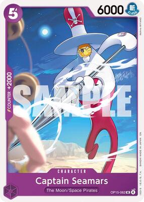 Captain Seamars card from Adventure on Kami's Island