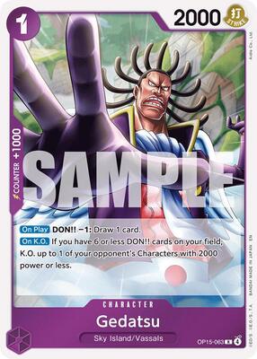 Gedatsu card from Adventure on Kami's Island