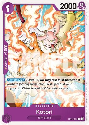 Kotori card from Adventure on Kami's Island