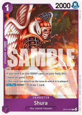 Shura card from Adventure on Kami's Island