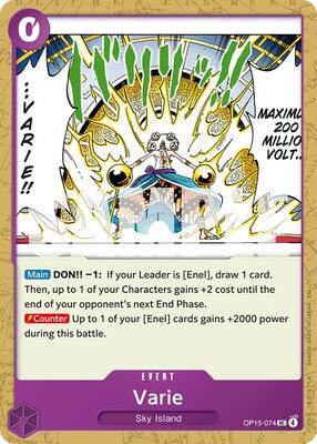 Varie card from Adventure on Kami's Island