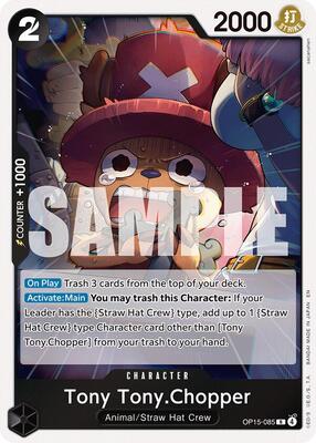 Tony Tony.Chopper (OP15-085) card from Adventure on Kami's Island